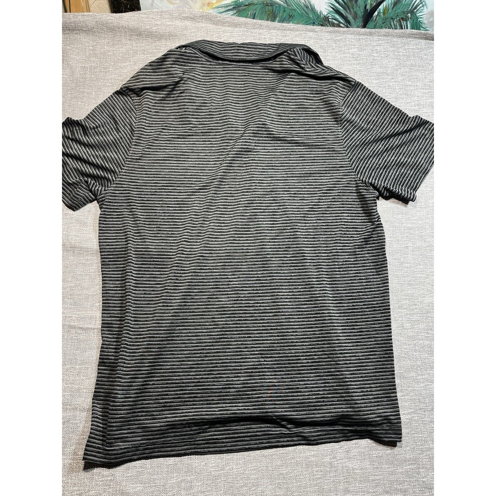 Duo Dry Max C9 Blue Black Geometric Power Core Compression Shirt Size XL (16/18)